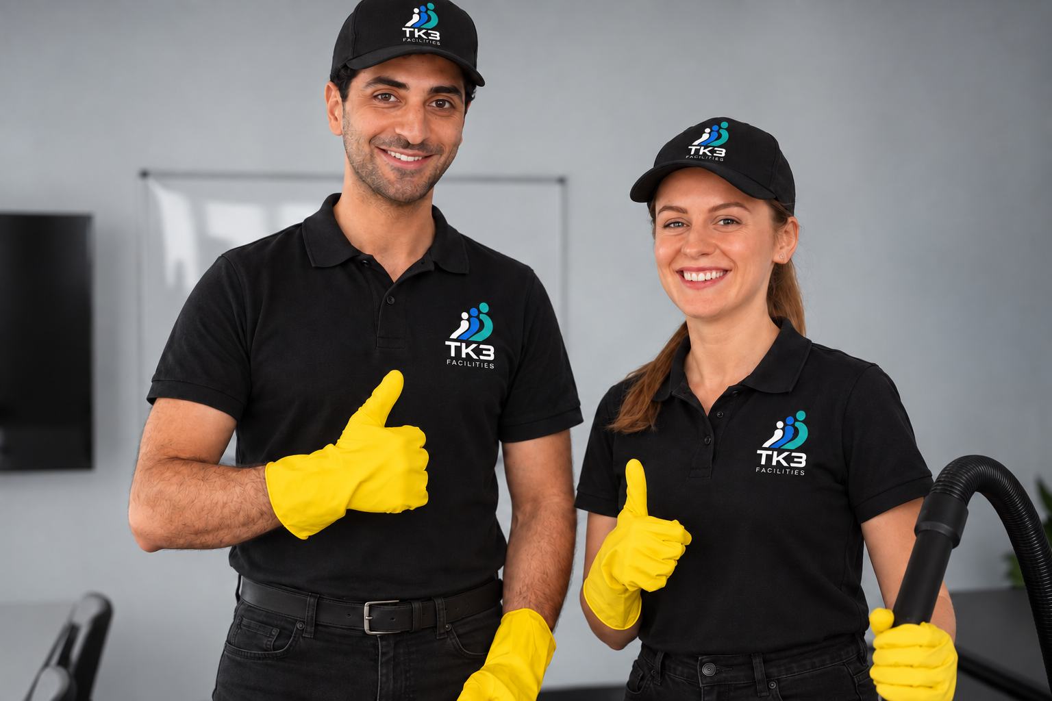 Equipe de facilities da TK3 Sul